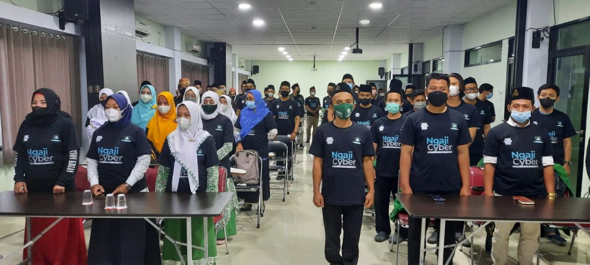 Puluhan Anggota Tim Cyber Aswaja Dibaiat, Ini Tugas Mereka