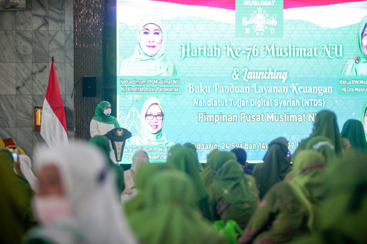 Peringatan Harlah ke-76 Muslimat NU, Ini Pesan Gubernur Khofifah