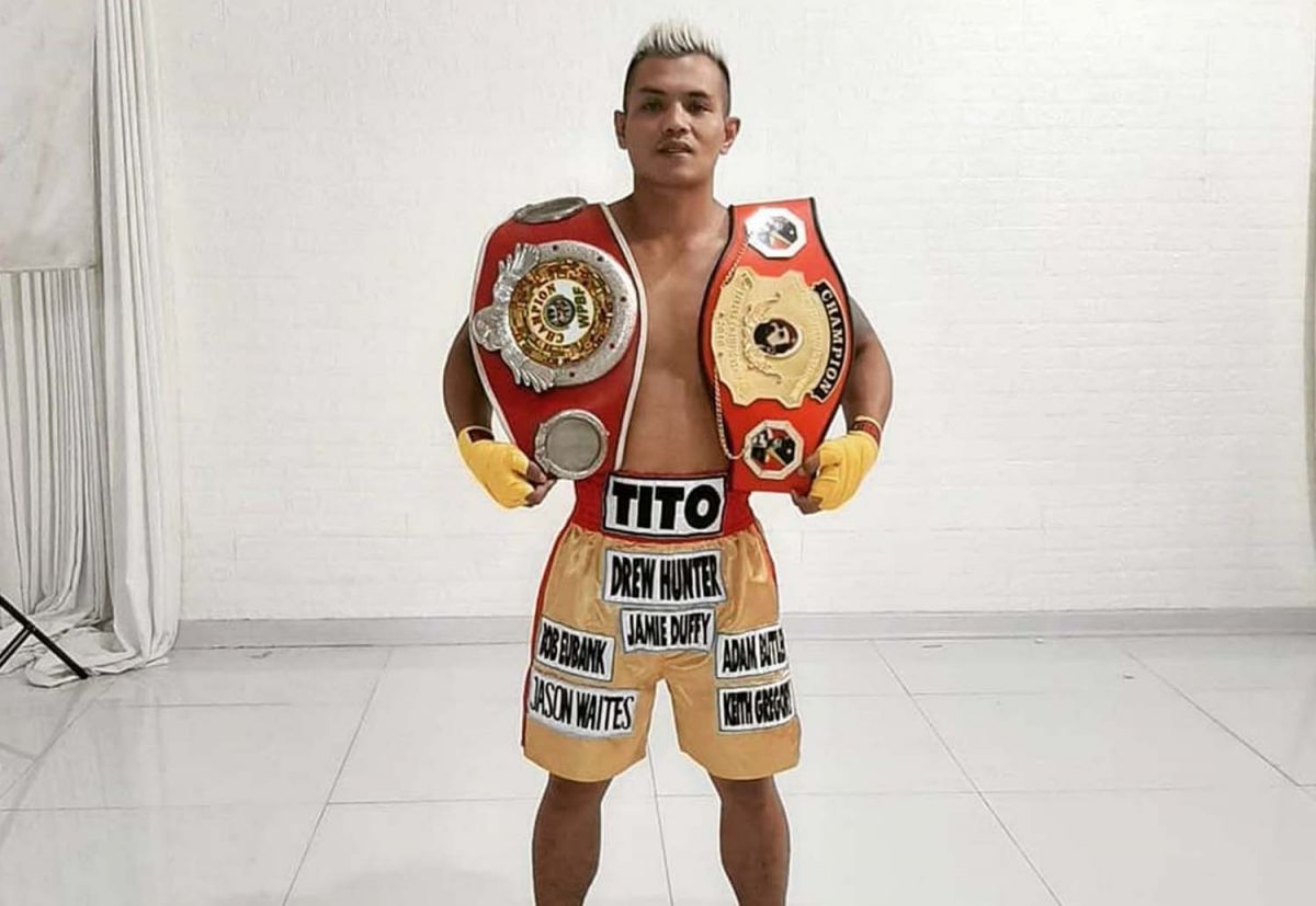 Petinju asal Malang Hero Tito (Foto: Dok. Yoga for jatimnow.com)