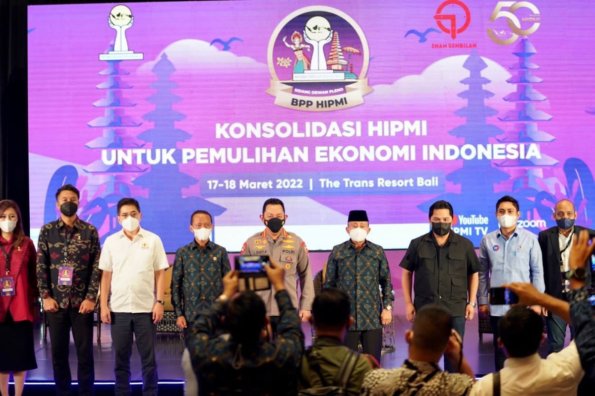 Acara Konsolidasi Hipmi untuk Pemulihan Ekonomi Indonesia.(Foto: Hipmi)