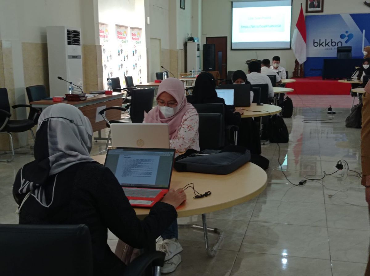 Proses perekrutan Satgas Stunting (Foto: Humas BKKBN Provinsi Jawa Timur)