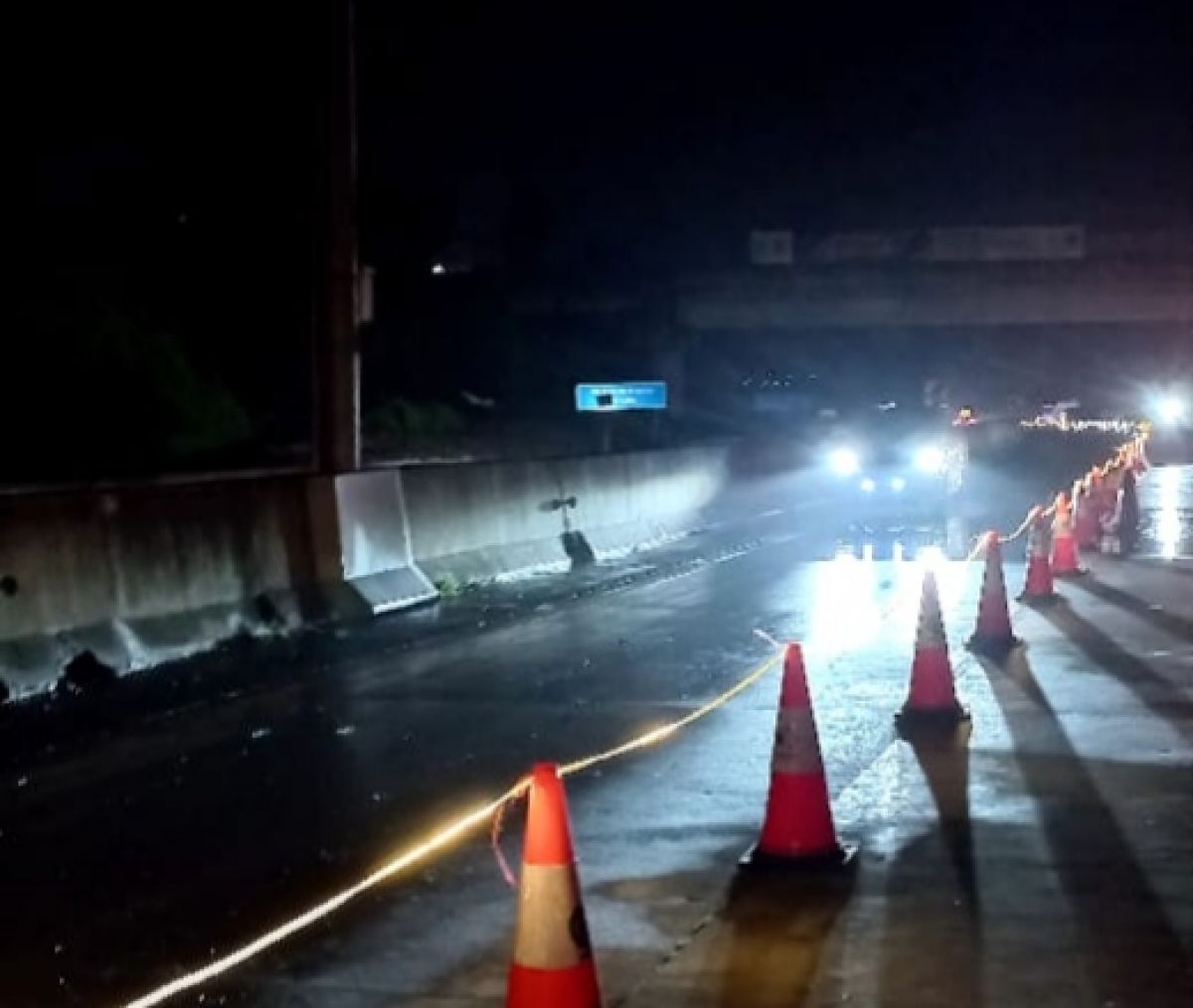 Pascalongsor, Tol Pandaan-Malang 2 Jalur Bisa Dilalui