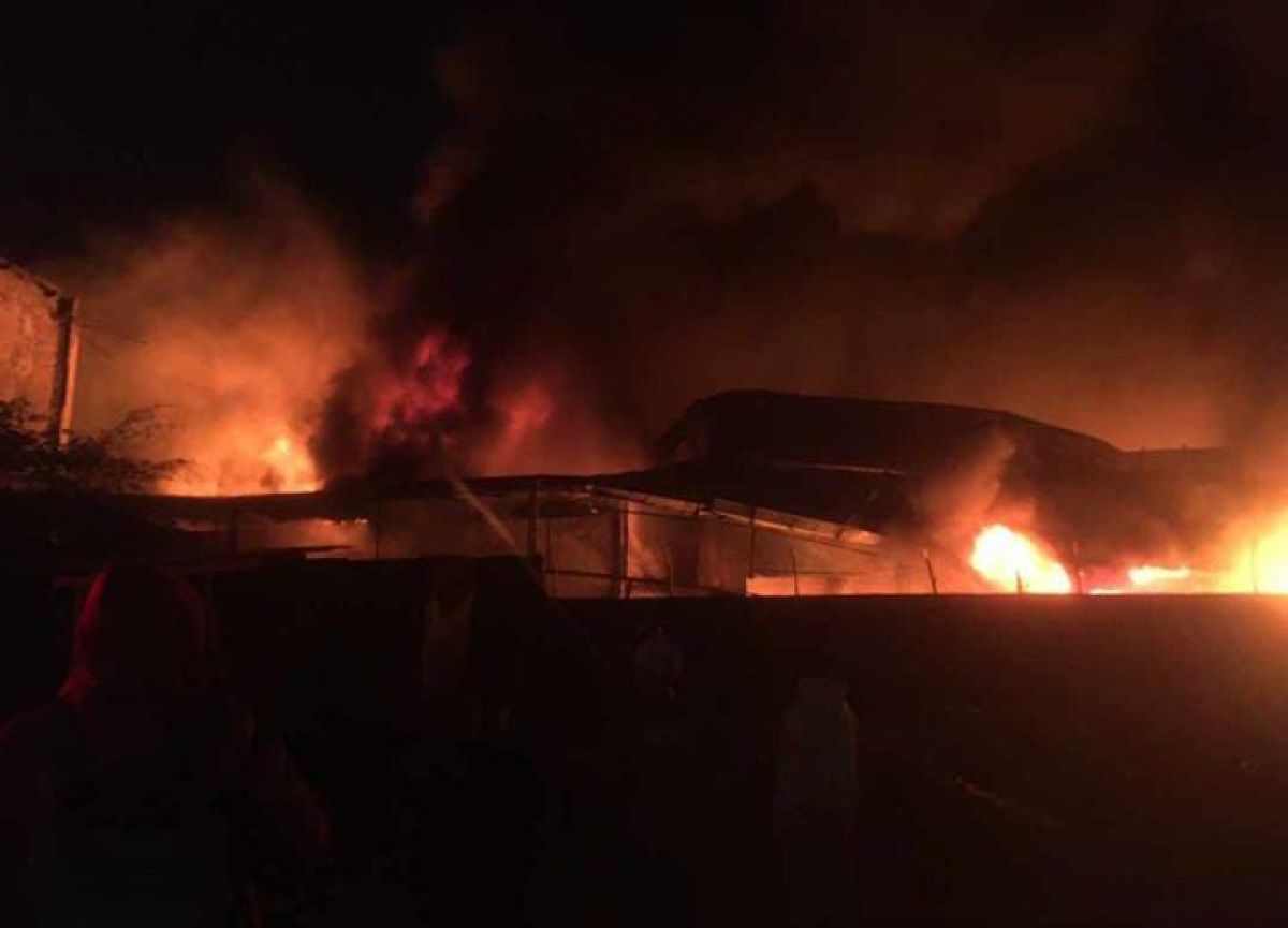 Inilah Sederet Fakta Kebakaran Pabrik Sepatu di Sidoarjo