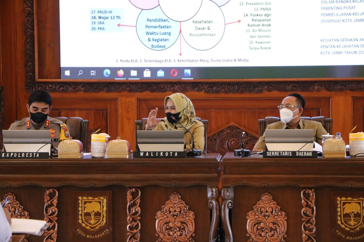 Lindungi Hak Anak, Wali Kota Mojokerto Ning Ita Targetkan KLA Nindya