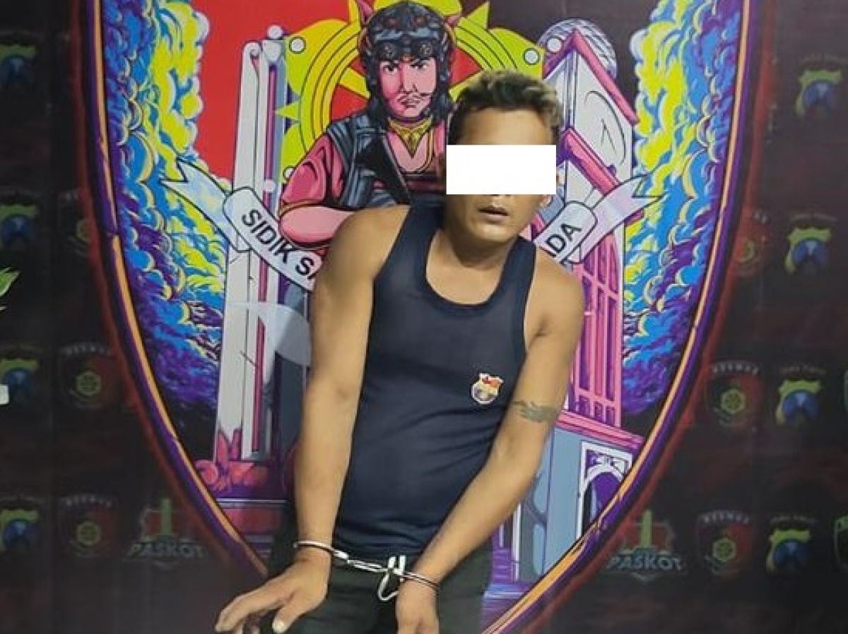 Tersangka pembobol Ruko dan sarang walet diamankan Polres Pasuruan Kota. (Foto: Polres Pasuruan Kota for jatimnow.com)