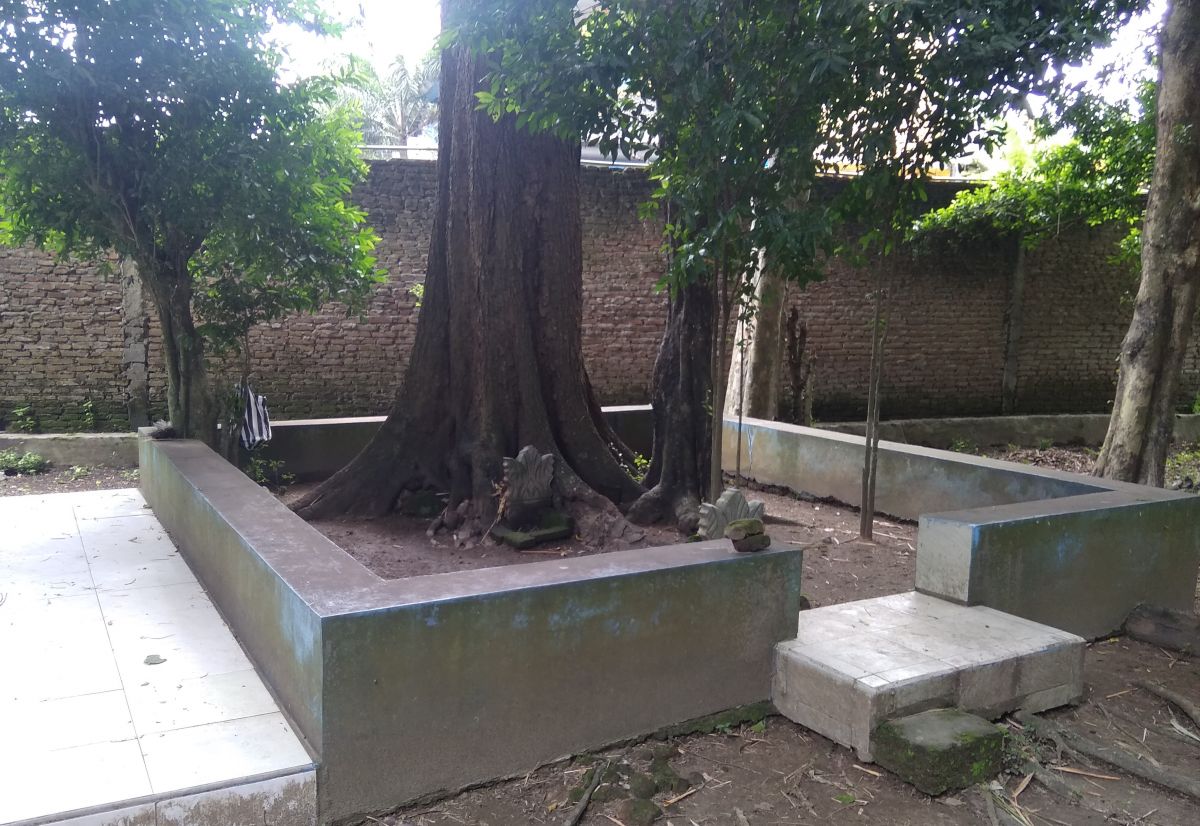 Petilasan Panji Asmorobangun di Dusun Bogem, Desa Grogol, Kecamatan Diwek, Jombang. (Foto: Elok Aprianto/jatimnow.com)