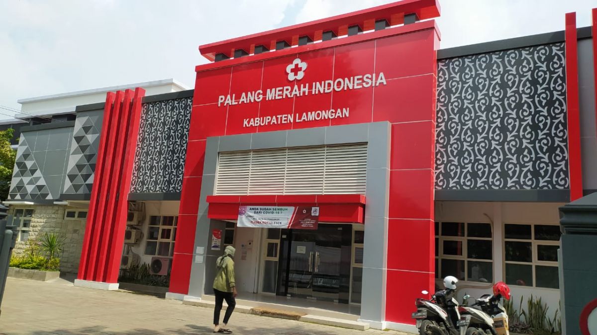 Kantor PMI Lamongan.(Foto : Dok Adyad Ammy I/jatimnow.com)