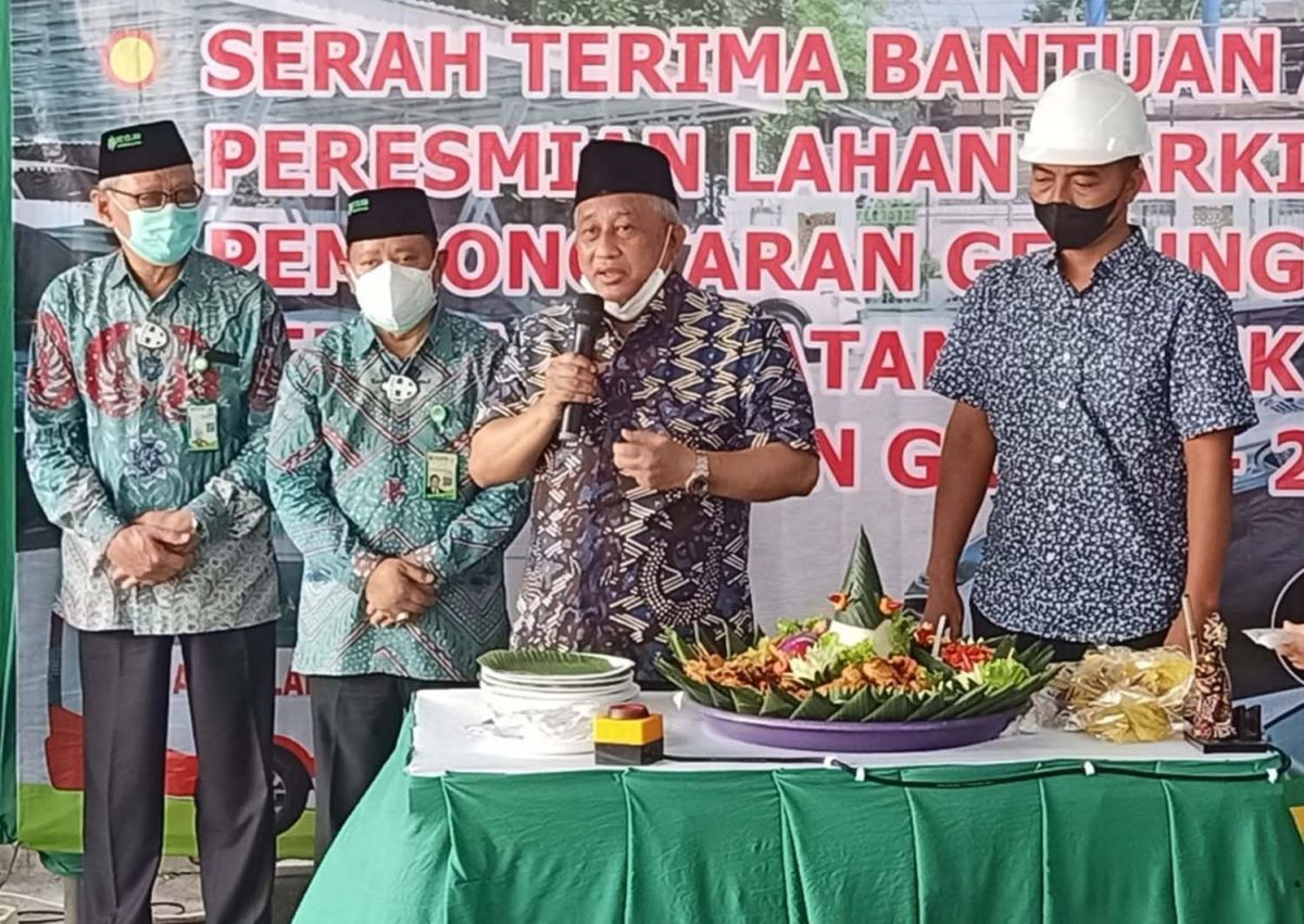 Prof. Muhammad Nuh dalam sebuah acara di Surabaya, Jumat (4/3/2022) - (Foto: Sukemi for jatimnow.com)