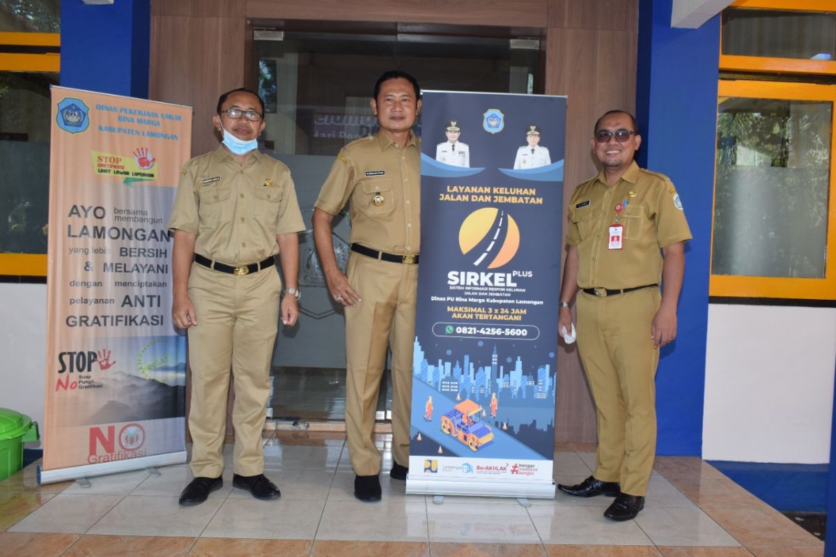 Mau Curhat Jalan Rusak, Inovasi SIRKEL Pemkab Lamongan Bisa Diakses via WA