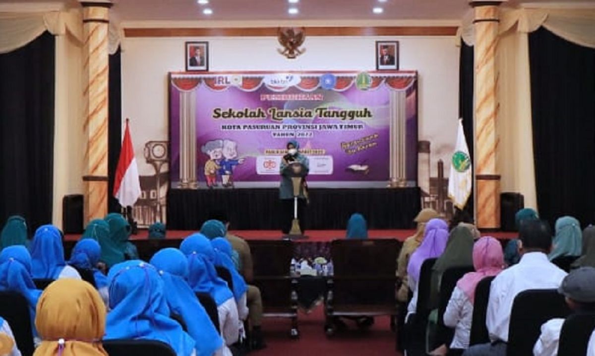 Sekolah Lansia Tangguh Kota Pasuruan Diresmikan, Tetap Produktif di Usia Senja