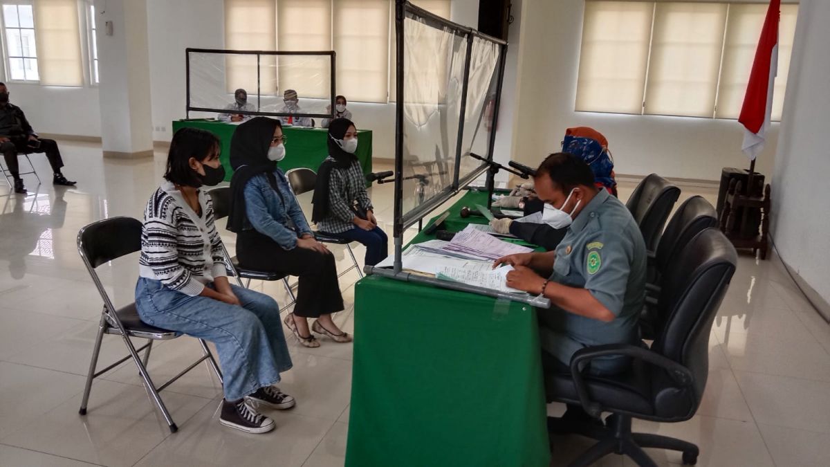 Ilustrasi. Satpol PP Kota Malang menggelar sidang tipiring pelaku prostitusi online. (Foto: Satpol PP Kota Malang)