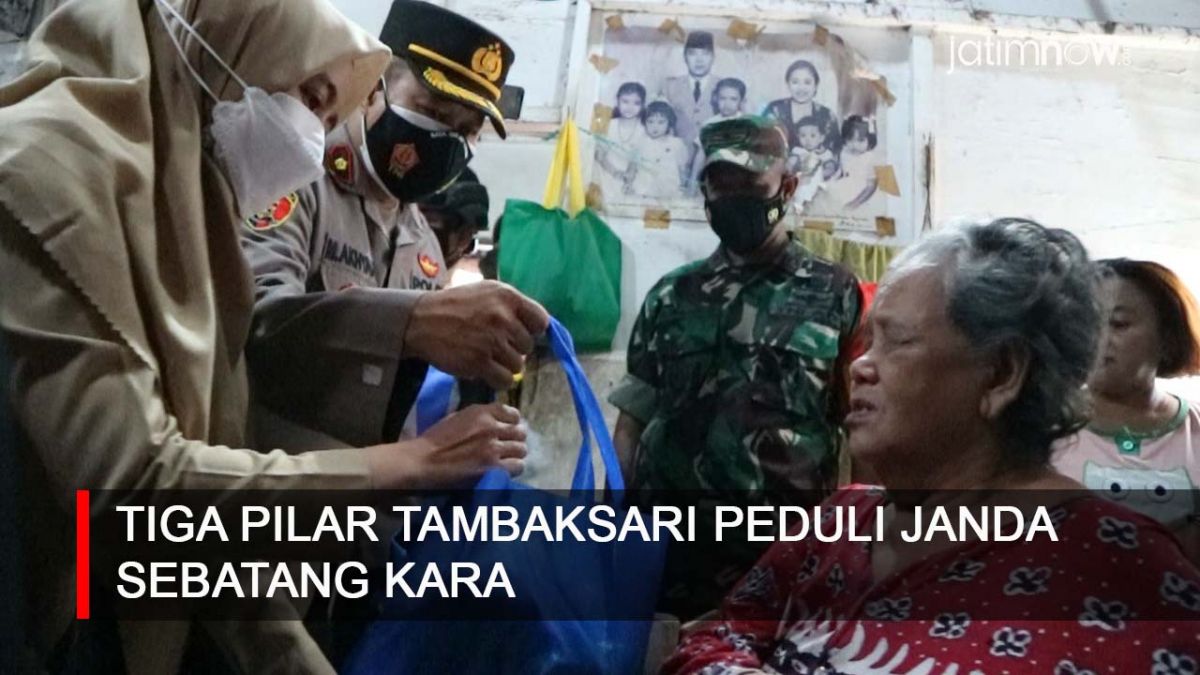 Video: Tiga Pilar Tambaksari Peduli Janda Sebatang Kara
