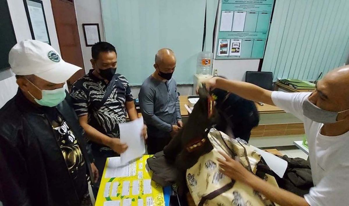 Tiga jaksa gadungan diamankan (Foto: Humas Kejari Kabupaten Malang)