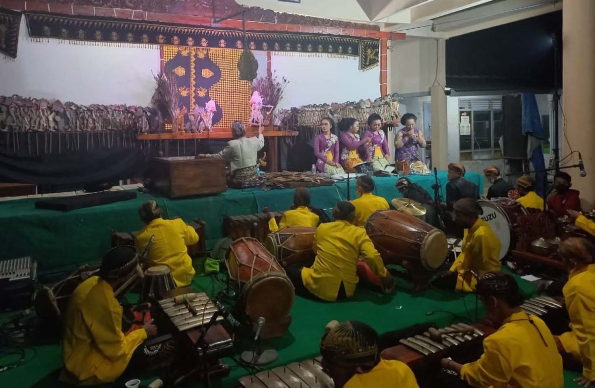 Wayang Lakon Bancak Doyok Tutup Rangkaian Hari Jadi ke-1218 Kabupaten Kediri