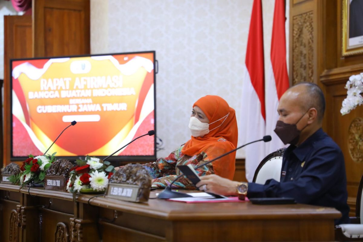 Sederet Langkah Khofifah Dukung Gerakan Nasional Bangga Buatan Indonesia