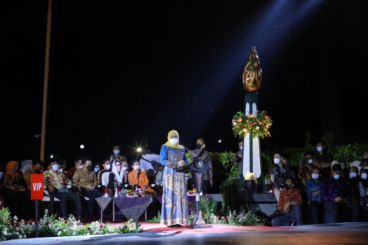 Parade Busana CJWGG Sukses, Khofifah: Wujudkan Batik Jatim Go Internasional