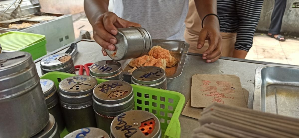 Ayam goreng crispy Taiwan.(Foto: Mita Kusuma/jatimnow.com)