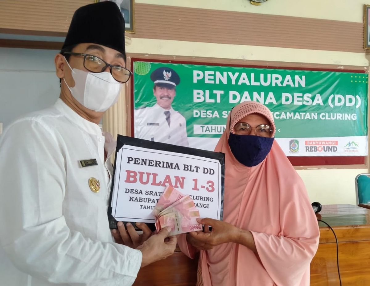 BLT Cair di Bulan Ramadan, Warga Desa Sraten Bahagia