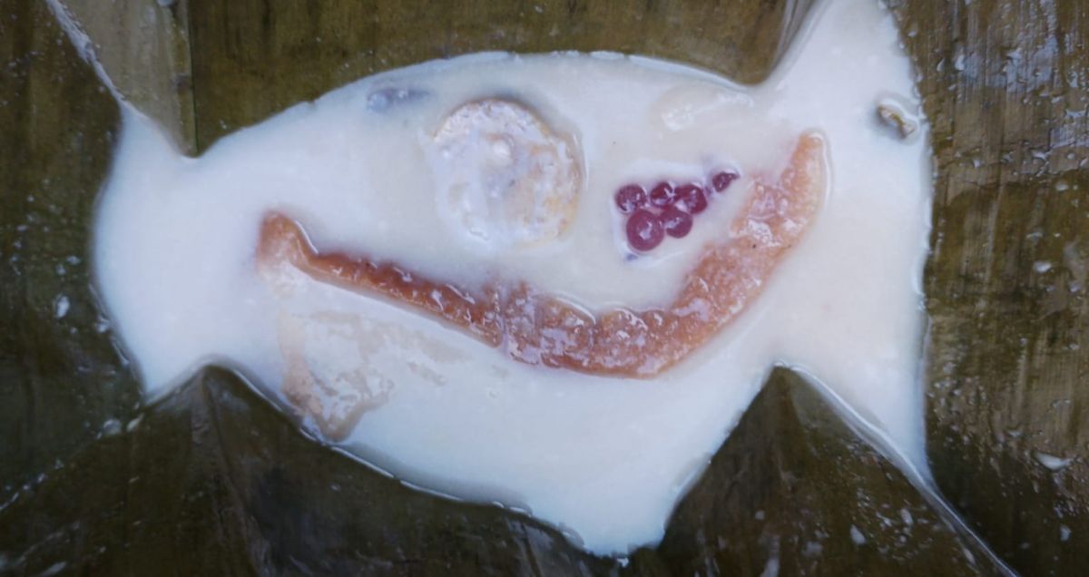 Bongko kopyor khas Gresik.(Foto: Sahlul Fahmi/jatimnow.com)