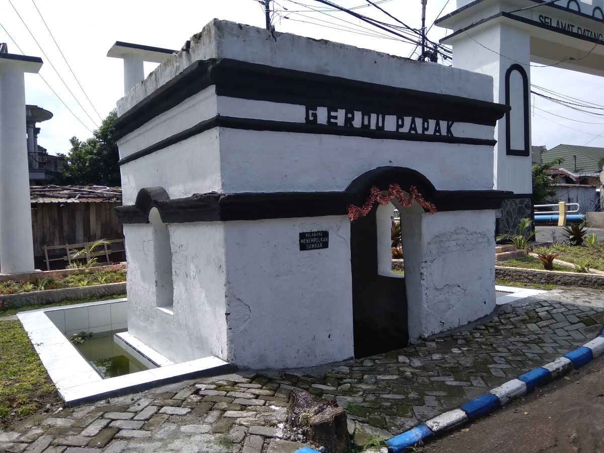 Kondisi Gerdu Papak saat ini, yang sudah sedikit mengalami perubahan. (Foto-foto: Elok Aprianto/jatimnow.com)