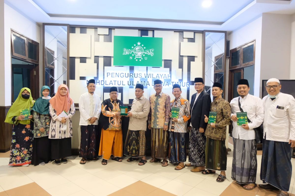 Pengurus PKS Jatim saat mengunjungi PWNU Jatim (Foto: Dok PKS Jatim/jatimnow.com)