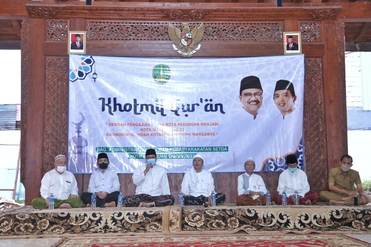 Khatmil Quran rutin yang digelar Pemkot Pasuruan (Foto-foto: Humas Pemkot Pasuruan)