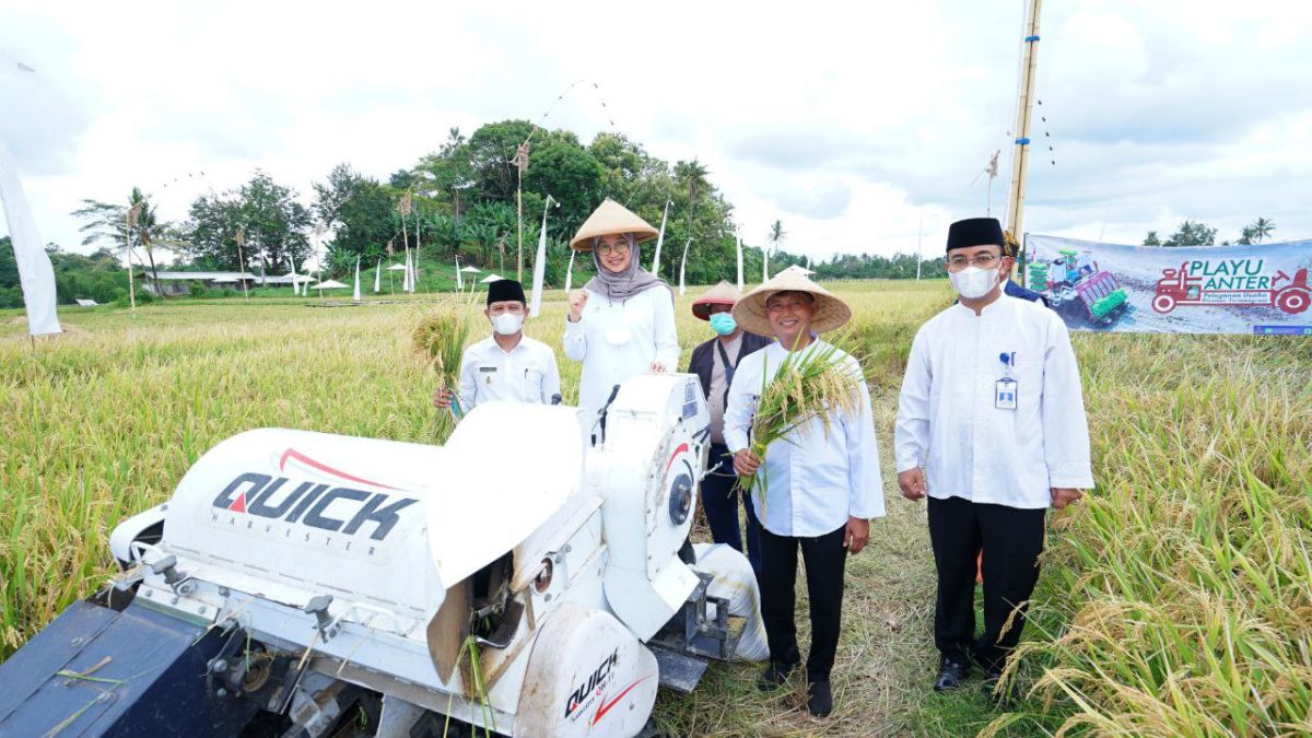 Banyuwangi luncurkan pelayanan jasa usaha alsintan terintegrasi untuk petani (Foto-foto: Pemkab Banyuwangi)