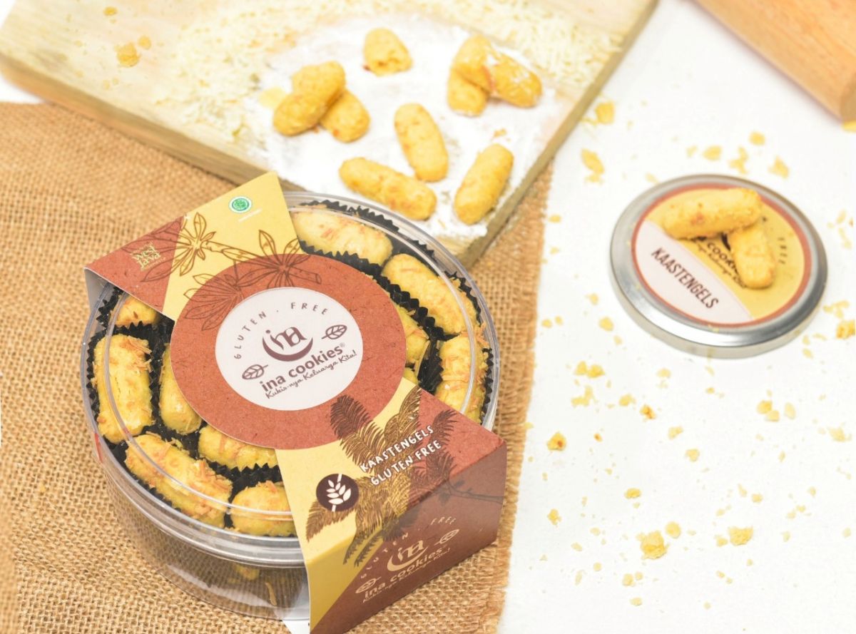 Cookies gluten free by Ina Cookies, untuk momentum Idul Fitri bersama keluarga. (Foto: Ina Cookies/jatimnow.com)