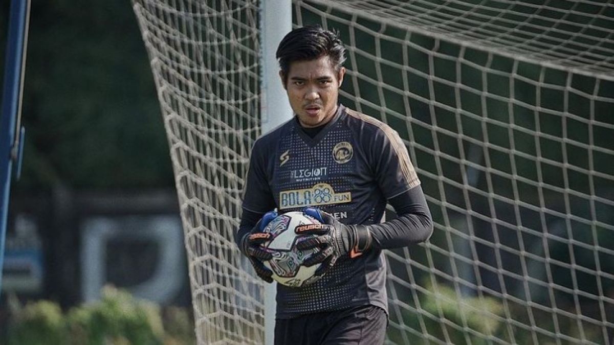 Kartika Ajie saat berseragam Arema FC. (Foto : Instagram pribadi Kartika Ajie/jatimnow.com)