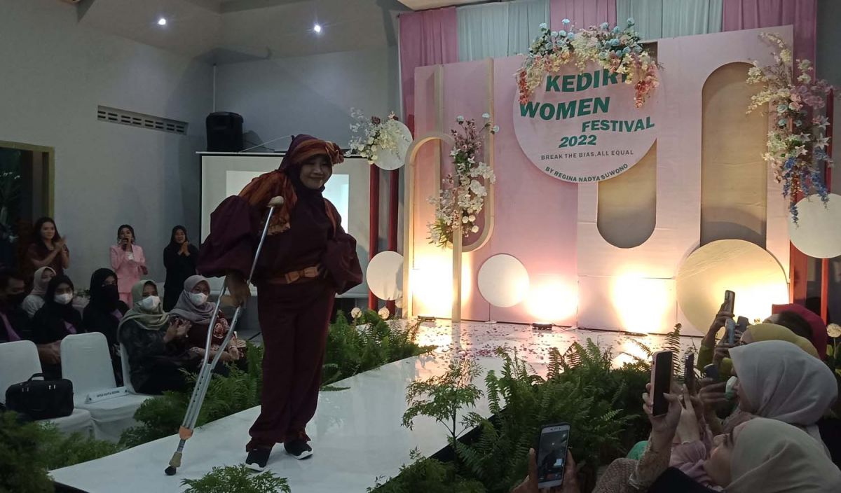 Ajang Kediri Woman Festival 2022 (Foto-foto: Yanuar Dedy/jatimnow.com)
