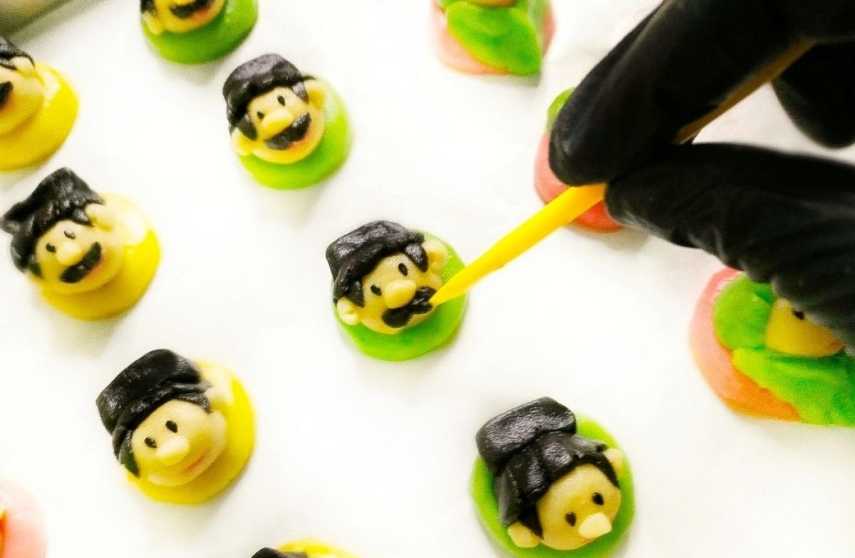 Salah satu hasil produksi cookies karakter yang unyu-unyu. (Foto: Butter Cookies Karakter Homebake for jatimnow.com)