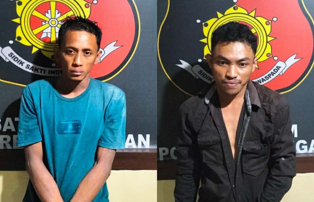 Dua Maling Motor yang Bikin Resah Warga Lamongan Diringkus, Ini Tampangnya