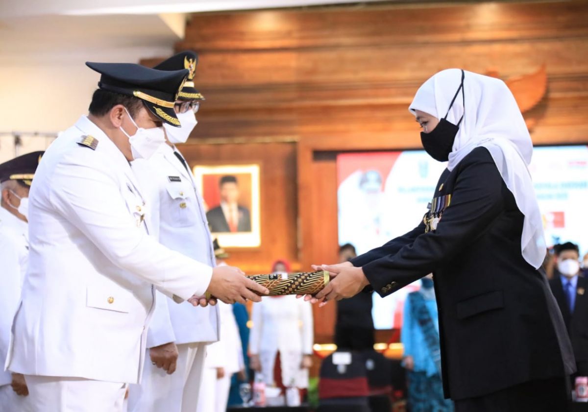 Hari Otda ke-26, Khofifah Dorong ASN Inovatif Wujudkan Indonesia Emas 2045