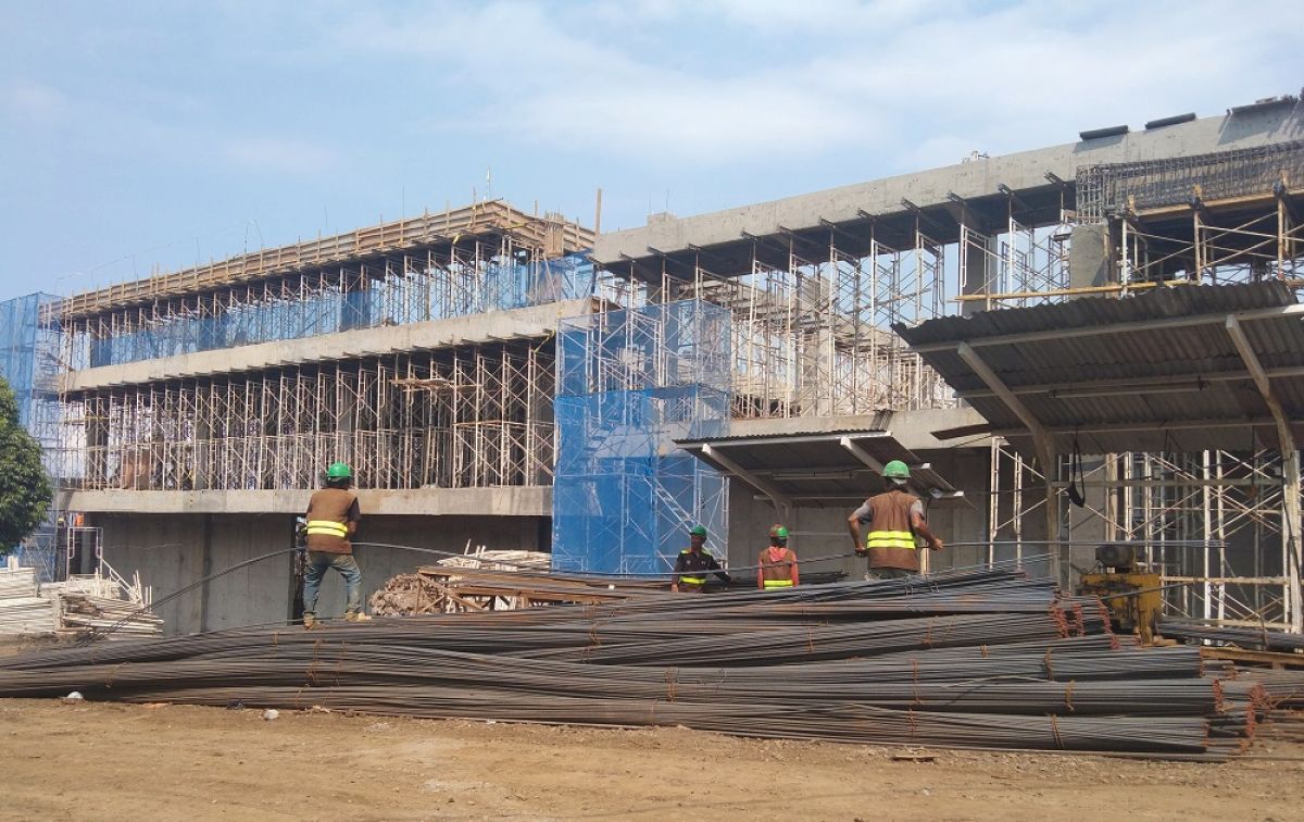 Progres Pembangunan Pasar Induk Kota Batu Lampaui Target