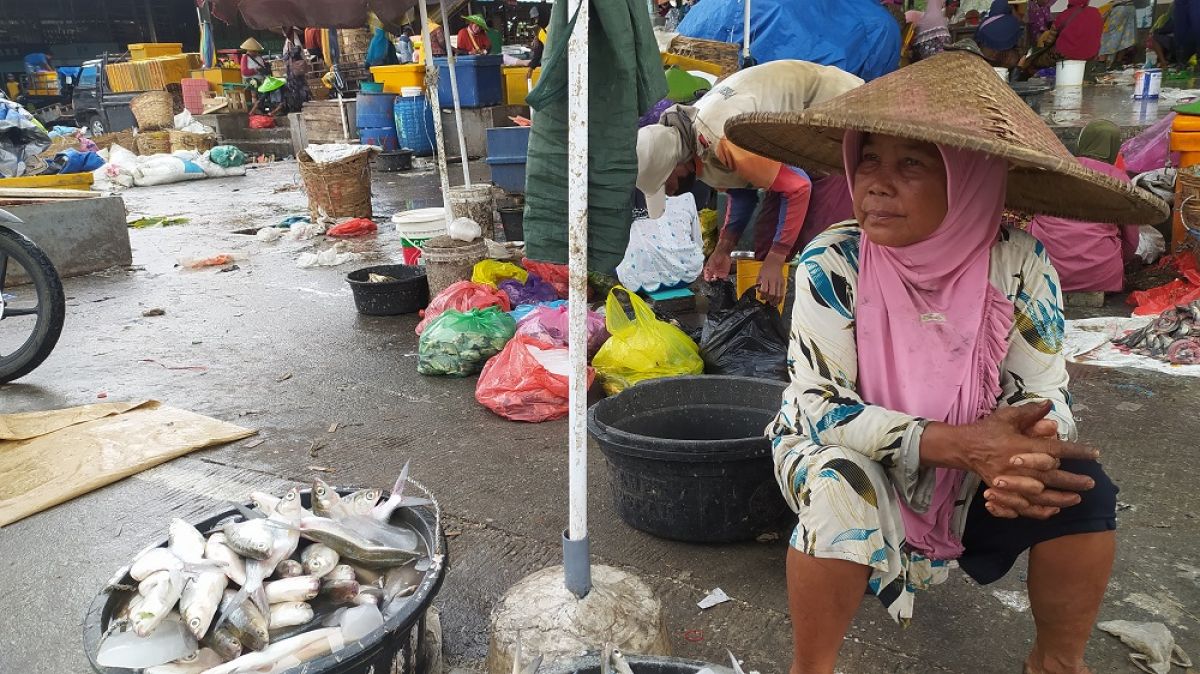 Jelang Panen Raya Tambak, Pedagang di Pasar Ikan Lamongan Ketar-ketir