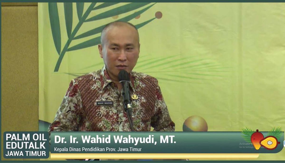 Promosi pendidikan pengolahan kelapa sawit di Jawa Timur (Foto: PGRI Jatim/jatimnow.com)