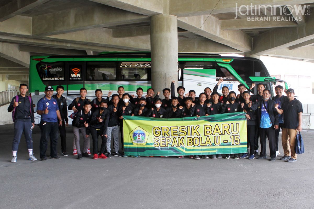 Tim Gresik Baru U-15 (Foto: Sahlul Fahmi/jatimnow.com)