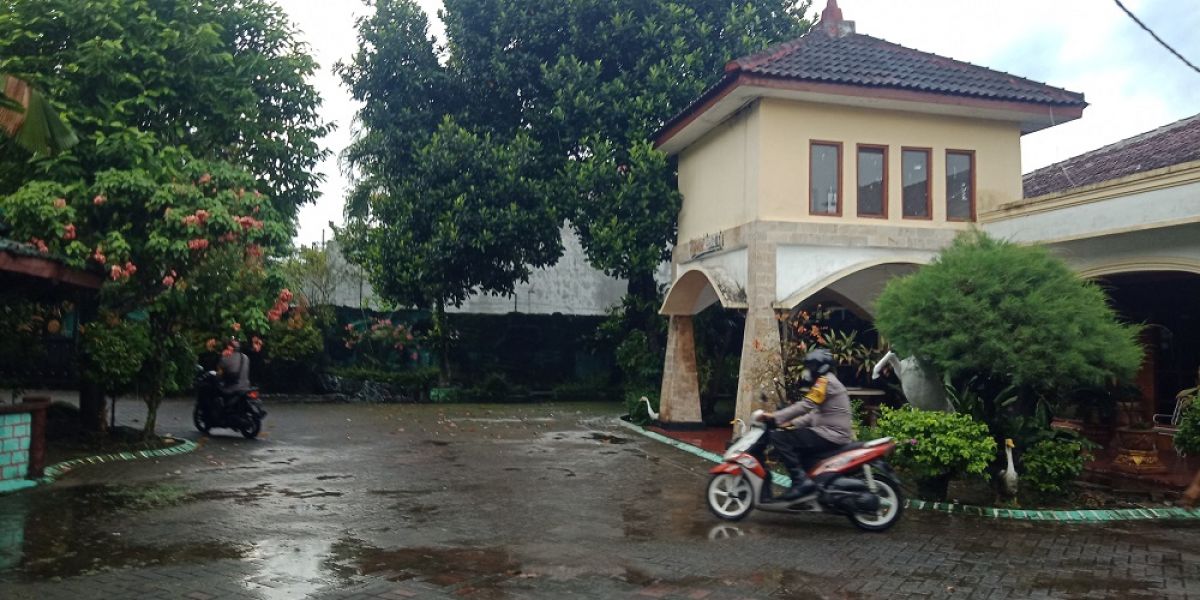 Hotel di Kediri, lokasi ditemukannya wanita tewas diduga dibunuh (Foto: Yanuar Dedy/jatimnow.com)