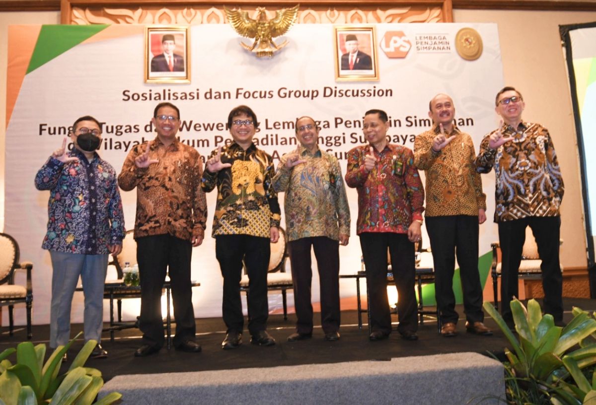 Jaga Sistem Perbankan Indonesia, LPS Gelar FGD Bagi Hakim di Jawa Timur