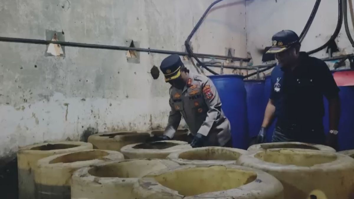 Polisi Gerebek Produsen Arjo di Sawahan Madiun, 5 Tersangka Ditangkap