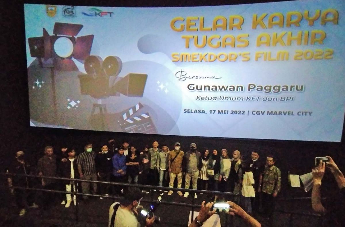Keren, 4 Film Pendek Karya 29 Siswa SMEKDOR'S Diputar di Bioskop CGV