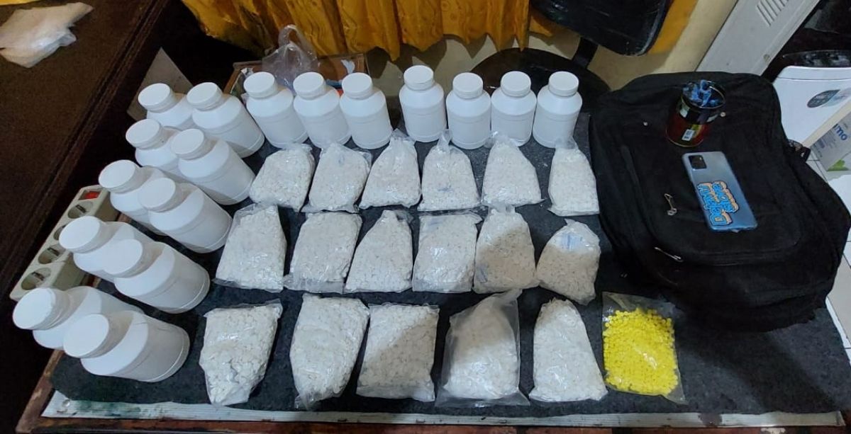 Barang bukti pil koplo yang diamankan polisi. (Foto: Humas Polres Probolinggo)