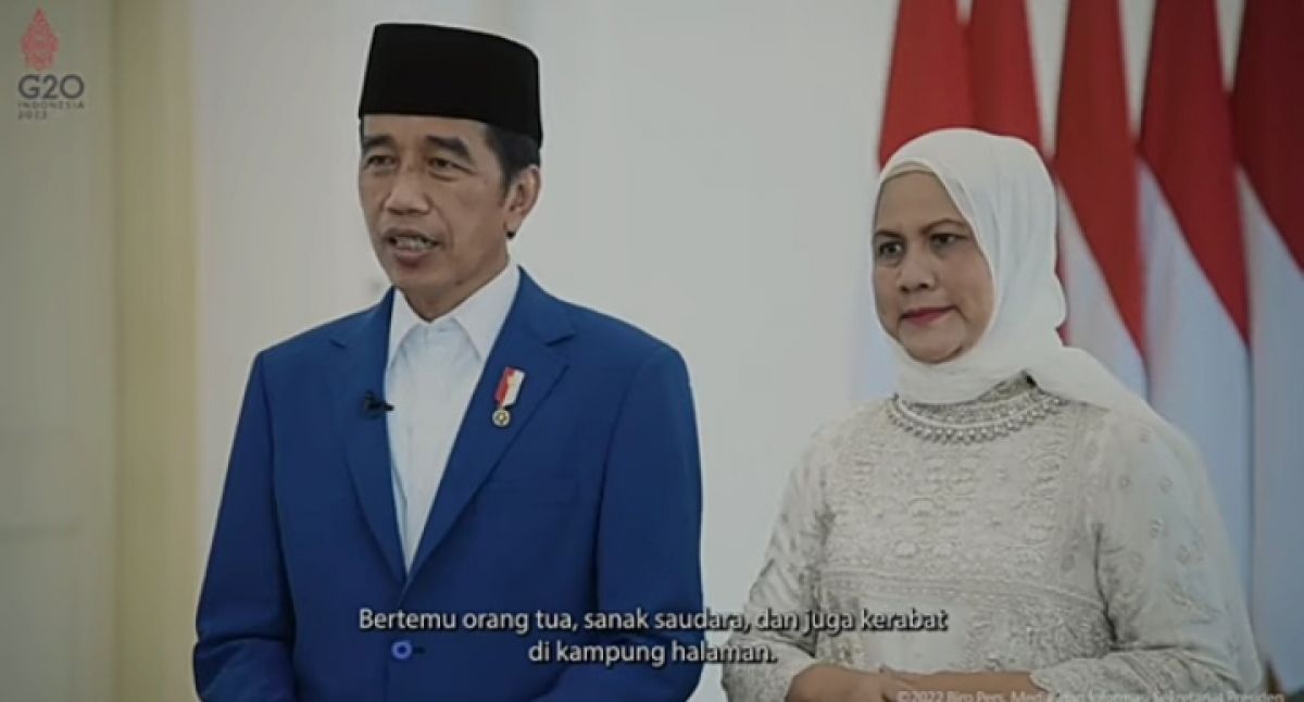 Tangkapan layar YouTube Sekretariat Presiden.