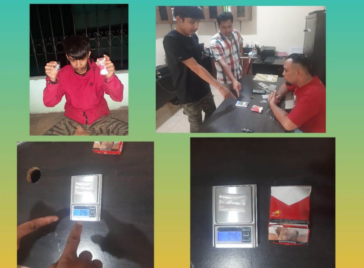 Pemuda di Malang Disergap Polisi Usai Ambil Ranjau Sabu