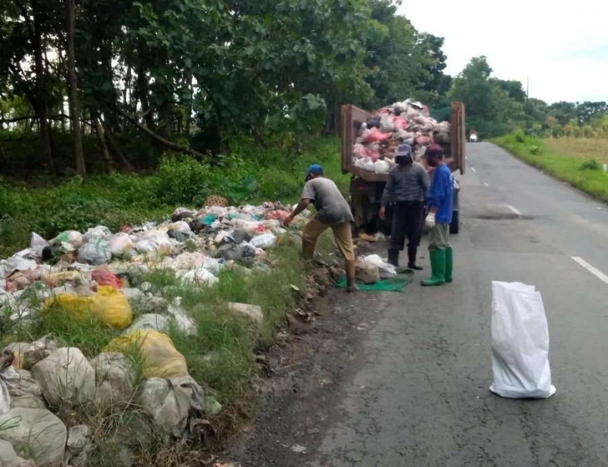 Volume Sampah di Lamongan Meningkat Selama Libur Lebaran