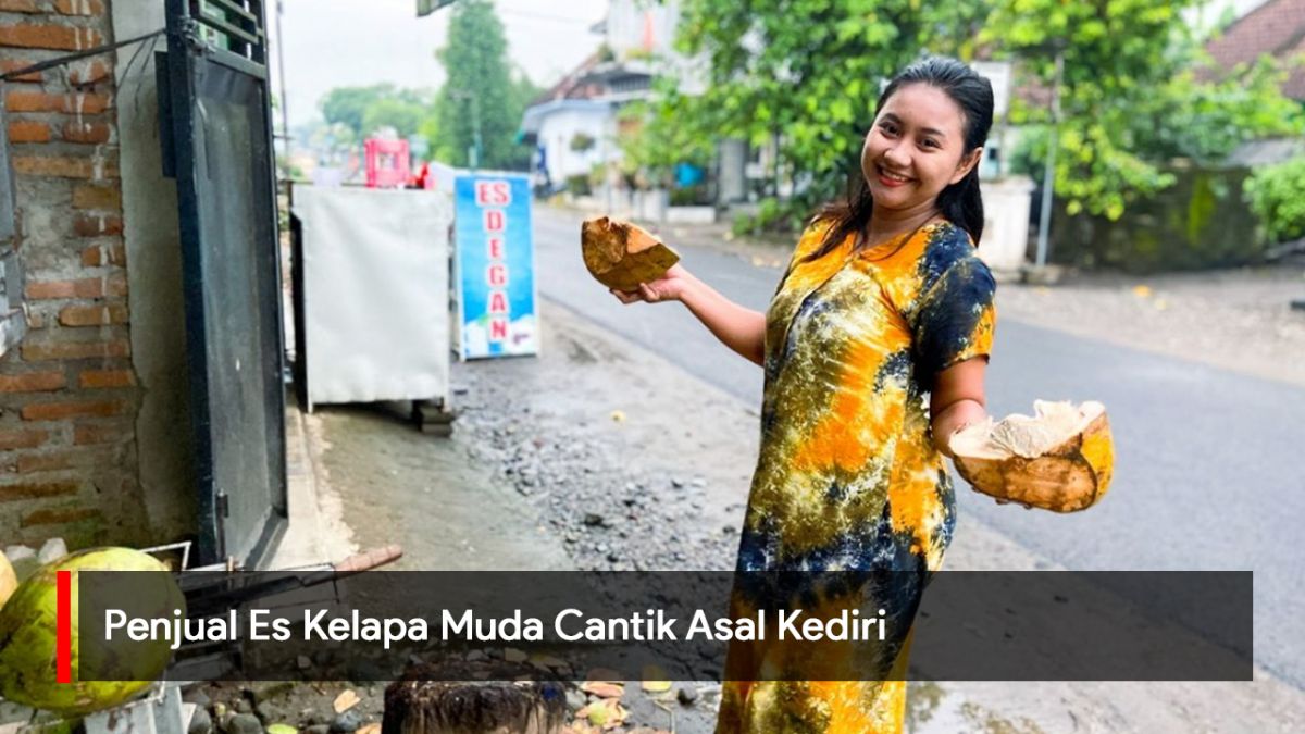 Video:  Penjual Es Degan Cantik Asal Kediri