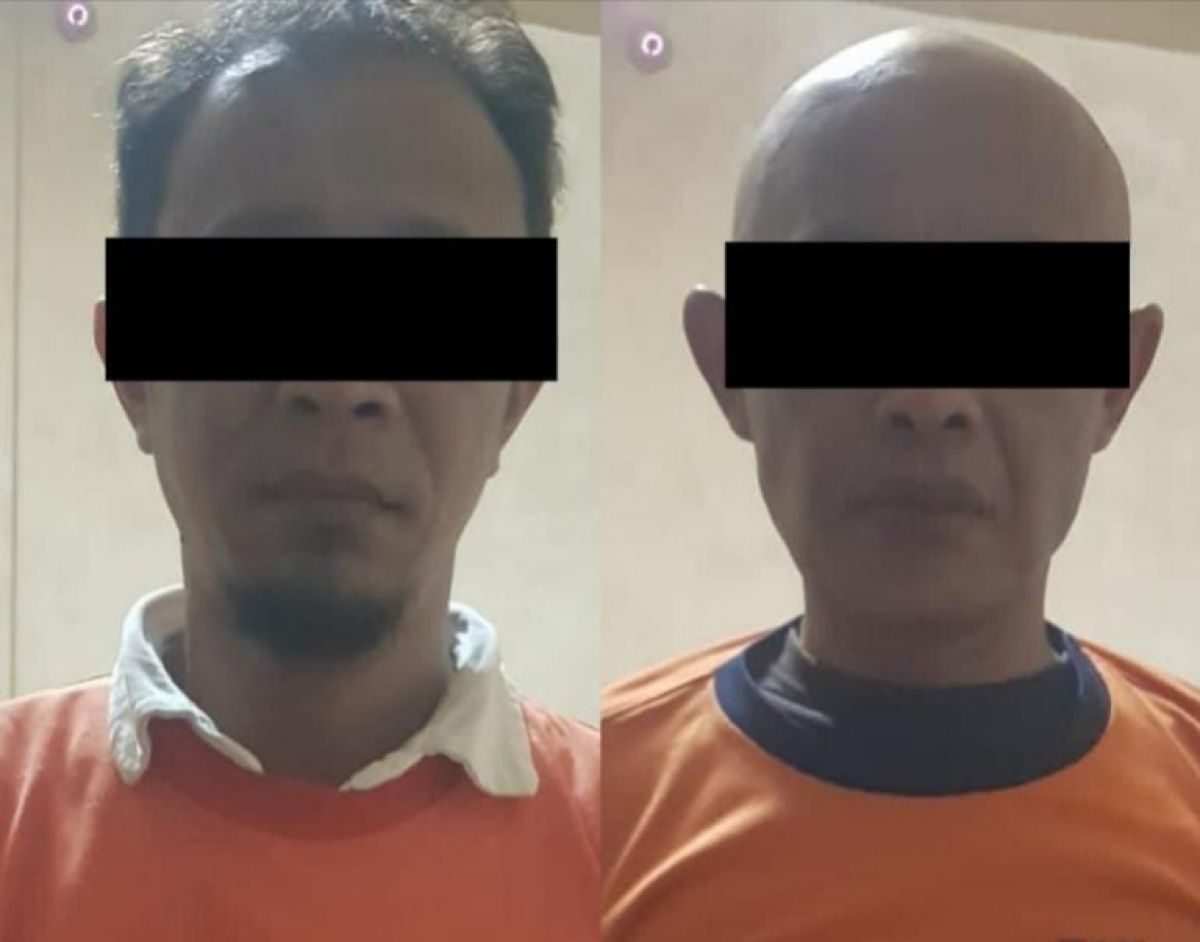 DMY dan DJM saat Diringkus Polsek Pakis. (Foto: Humas Polres Malang/jatimnow.com)