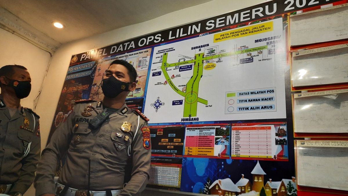 Kasat Lantas Polres Mojokerto AKP Arpan.(Foto: Achmad Supriyadi/jatimnow.com)