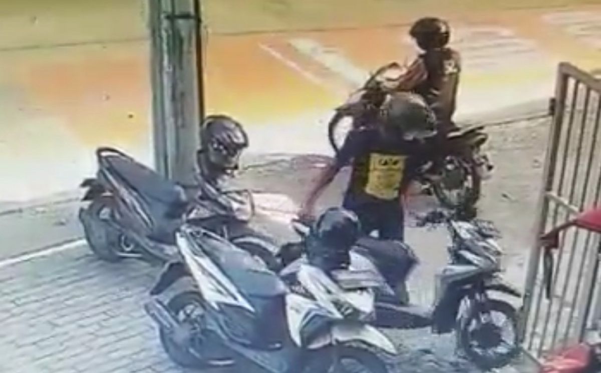 Kasihan, Cicilan Motor yang Dicuri Depan Kantor JNT MERR IIC Surabaya Baru Lunas