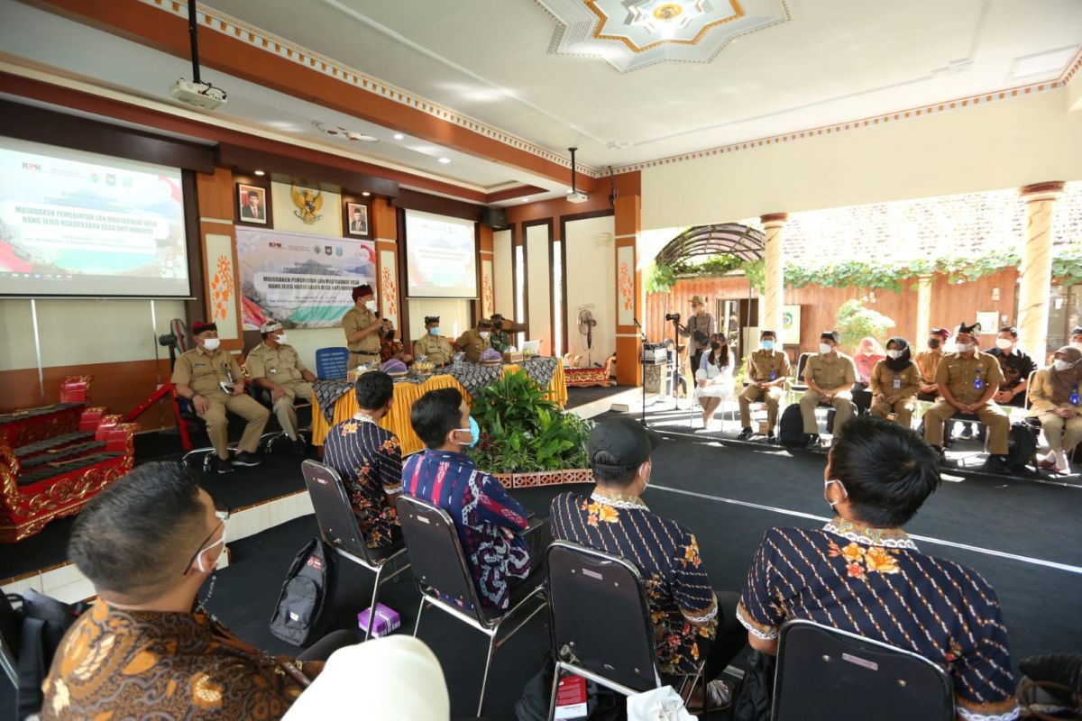 KPK Gelar Bimtek di Desa  Sukojati Banyuwangi. (Foto: Humas Pemkab Banyuwangi/jatimnow.com)